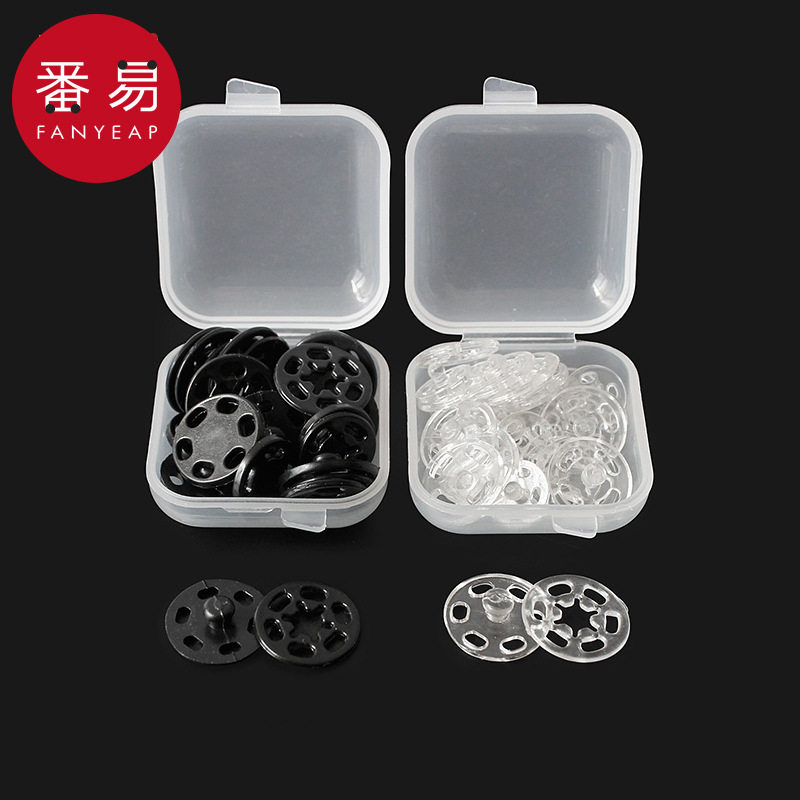 纽扣/子母扣/塑料A1pn001-防走光暗扣小扣子婴儿按扣隐形透明图片