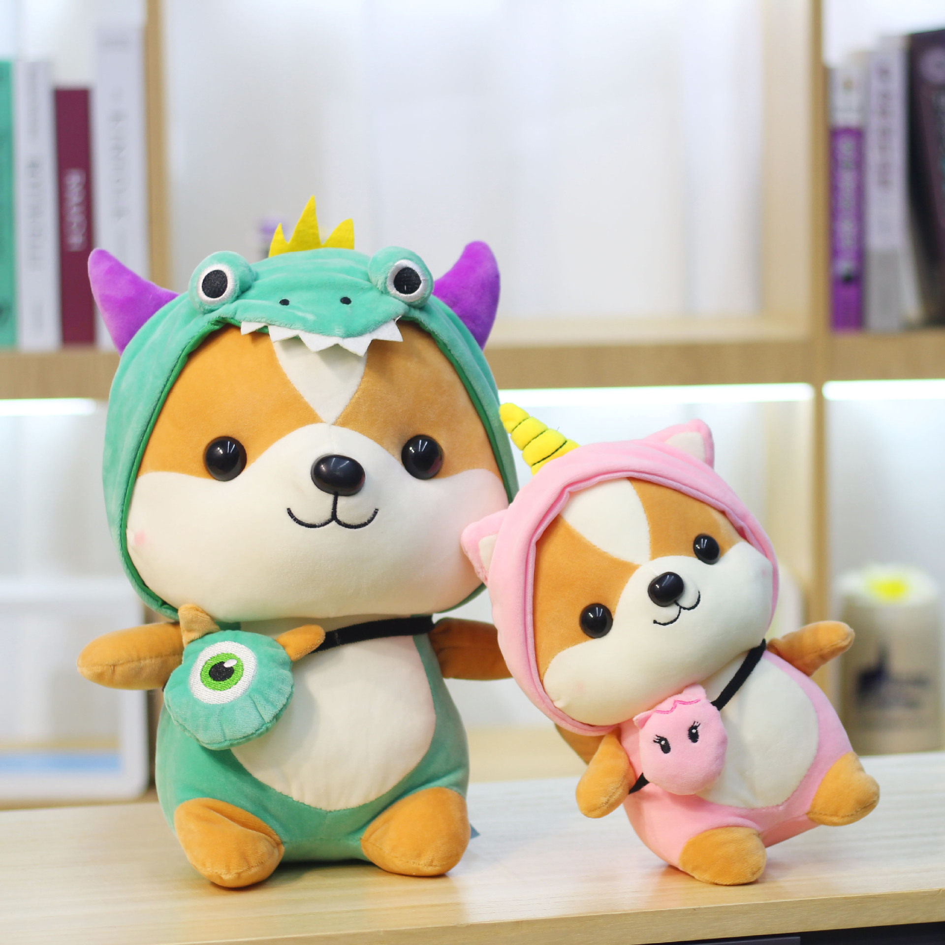 可爱变身松鼠毛绒玩具公仔百变松鼠玩偶送女生儿童礼物