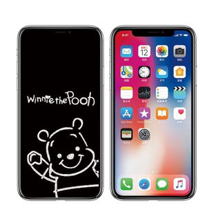 适用苹果17ProMax防窥钢化膜16Promax卡通高清息影膜iPhone15手机膜xsmax防爆13/12/11/XR全屏玻璃14Plus潮影