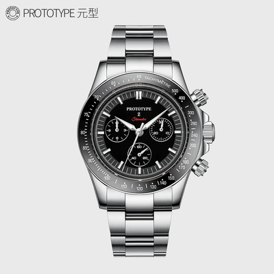 PROTOTYPE·ZETA联名“造星者”P45双向自动计时机芯太空表