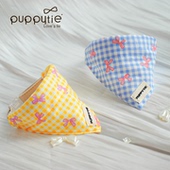 puppytie宠物围兜口水巾中小型犬可爱围巾比熊项圈狗狗围脖三角巾
