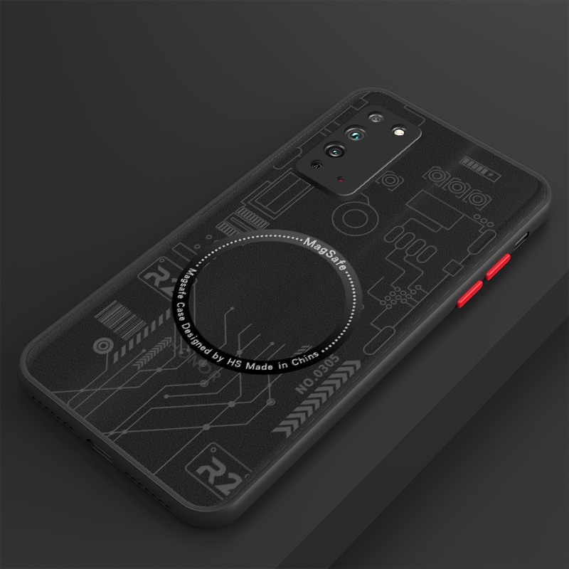 荣耀9x手机壳嵌入引磁环
