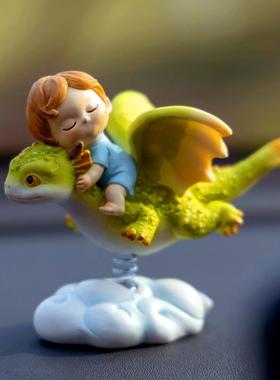 创意摇摆小动物摆件车载饰品汽车用品车内中控台装饰公仔漂亮可爱