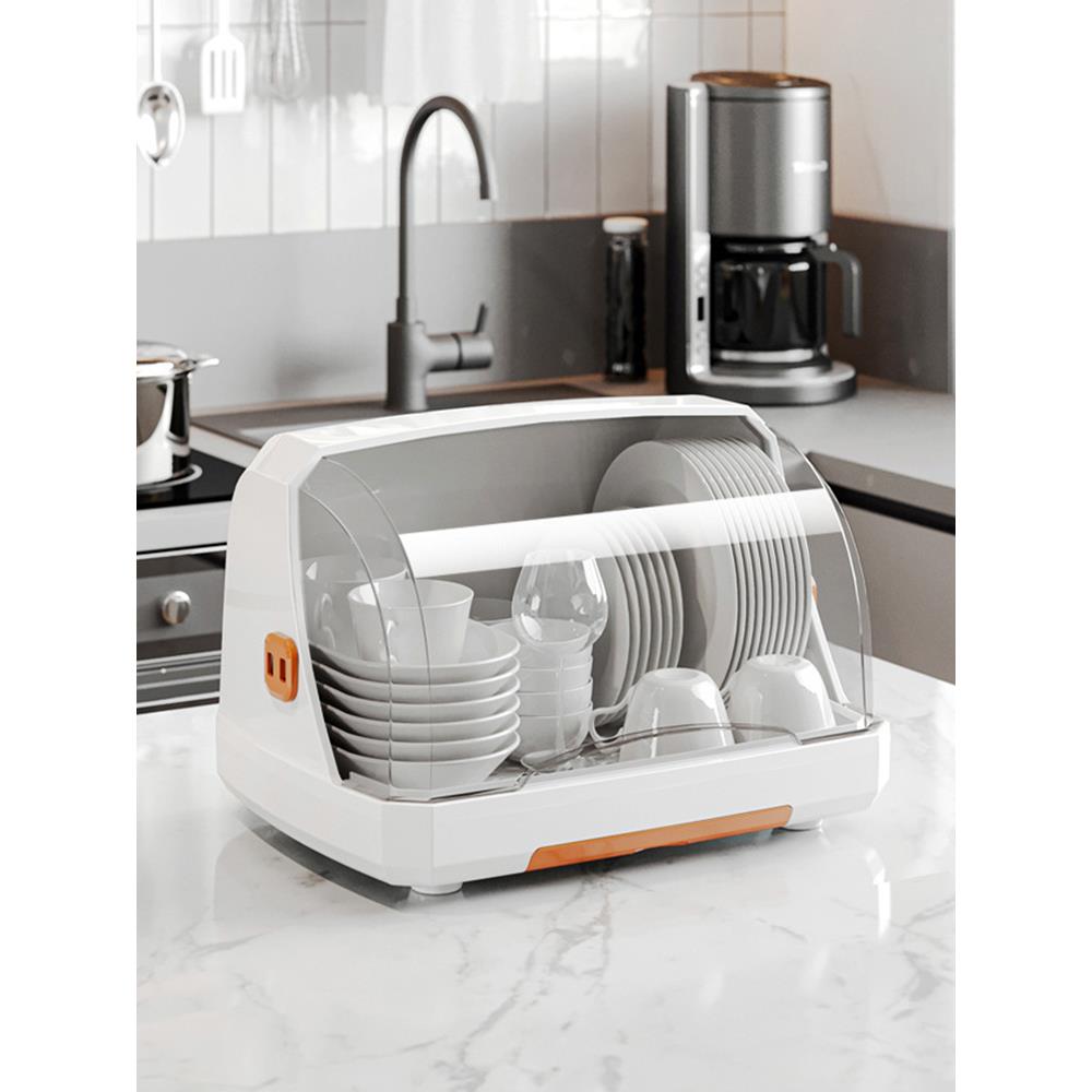 桌面杯子收纳置物架水杯防尘收纳盒茶杯玻璃杯托盘沥水杯架子杯架