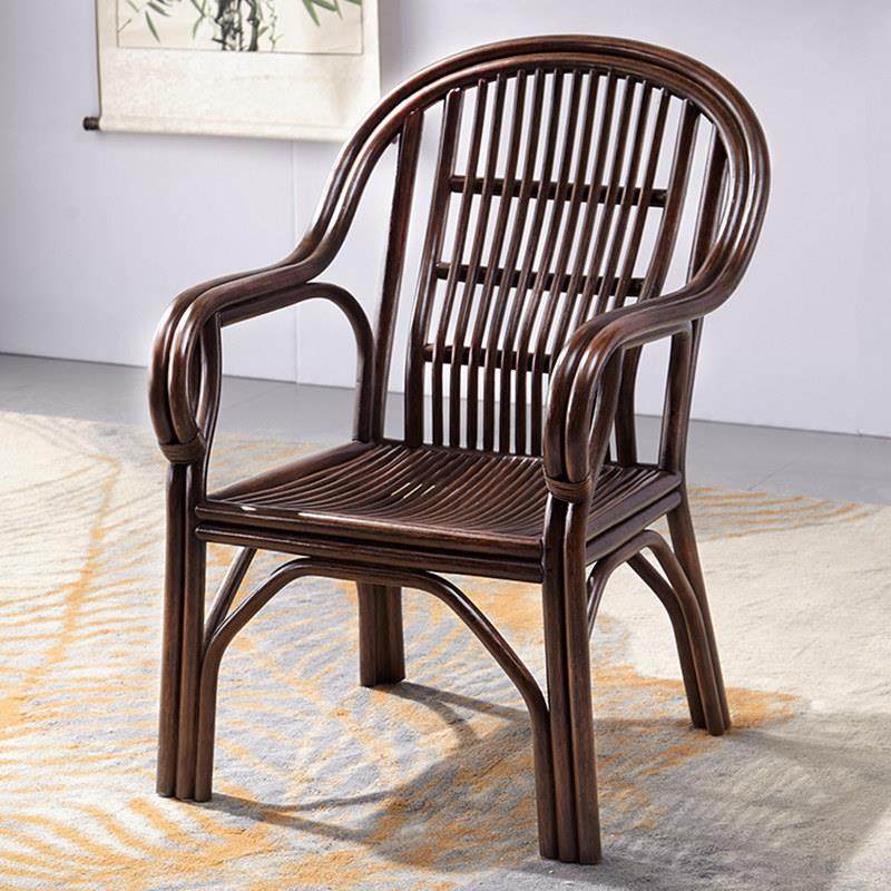天然藤家具阳台休闲三件套庭院扶手椅高靠背椅腾编藤条家用老人椅,住宅家具,阳台椅,淘宝优惠券,粉丝福利购,淘宝优惠卷