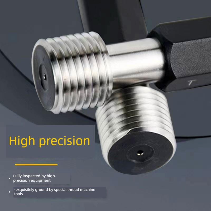 哈尔滨公制螺纹规6H7H通止式内螺纹规检测工具M51M52M53*5*4*3*2*