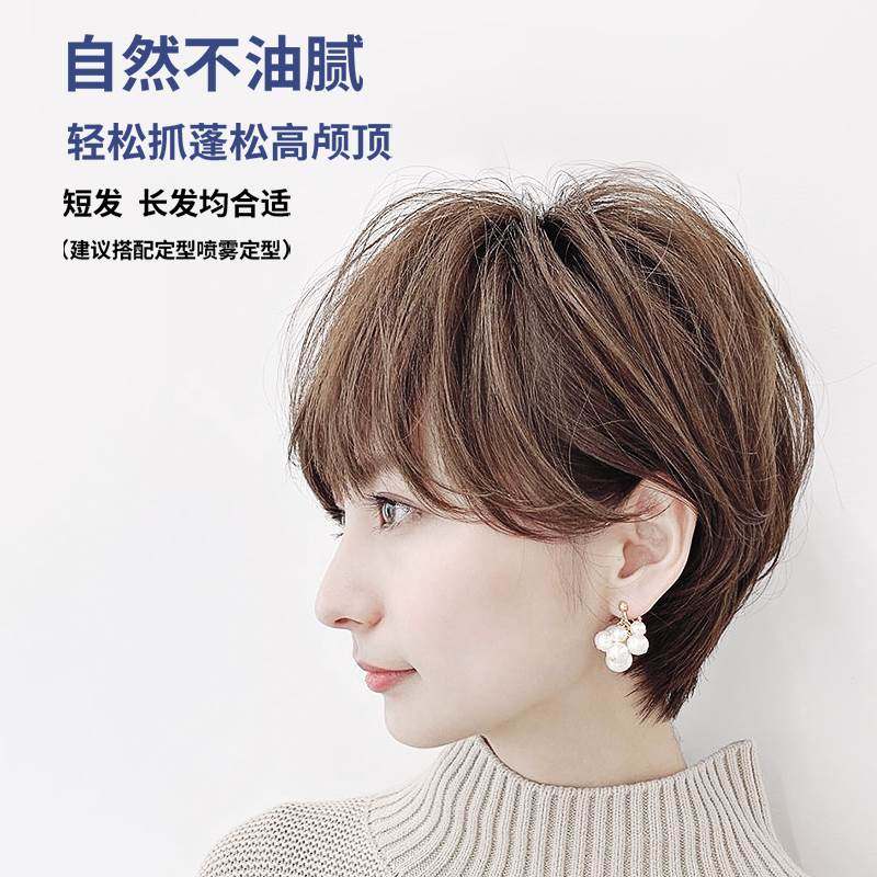 lbz发泥 女士定型清香持久哑光发油短发自然蓬松头发造型专用发蜡