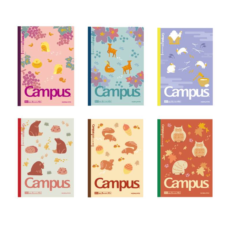 【自营】日本kokuyo国誉无线装订本水果笔记本学生a5campus设计本
