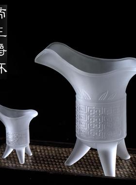 琉璃帝王爵杯酒杯摆件居家客厅茶室桌面摆放喝茶会客中式送礼酒樽