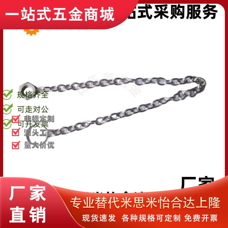 304不锈钢防脱落链条 DPCH3/4/5/6/8/10-150/250/350 不锈钢链条