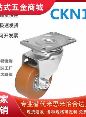 怡和达型 CKN11-D75-UTAGV 辅助脚轮 容许载荷80kg 平底活动型