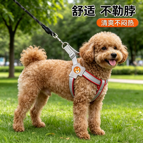 中小型犬背心式胸背牵引绳