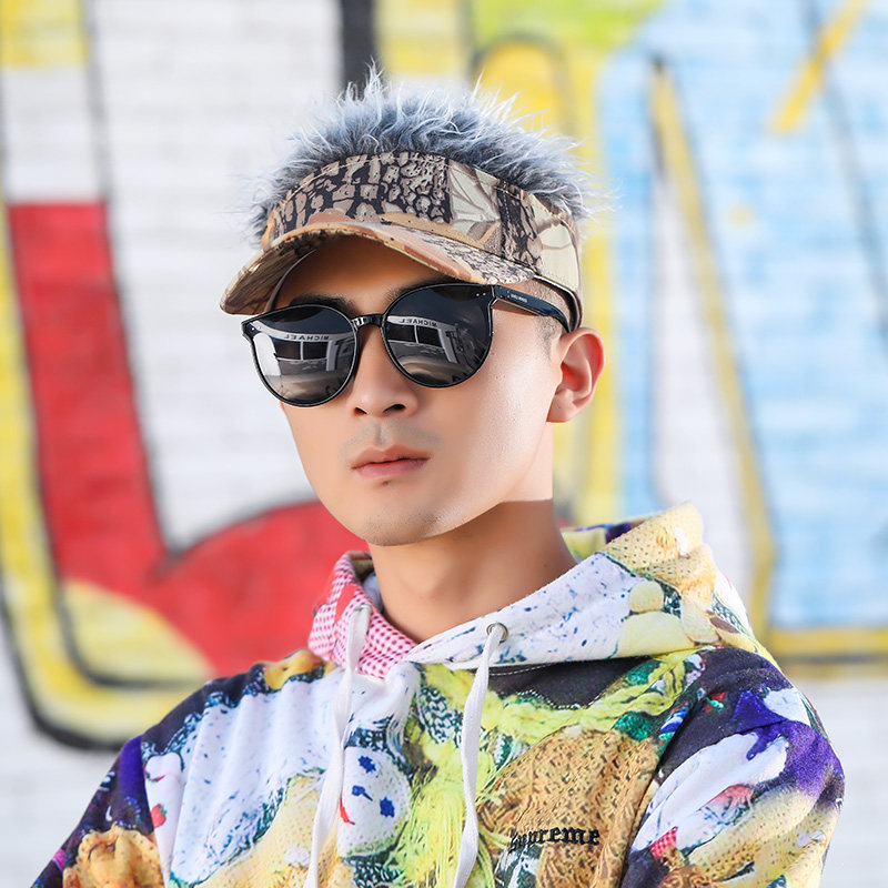 网红假发帽子男女遮阳棒球帽个性逛街头发帽子一体创意鸭舌帽潮,服饰配件/皮带/帽子/围巾,帽子,淘宝优惠券,粉丝福利购,淘宝优惠卷