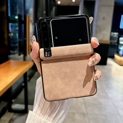 适用华为purax手机壳2025新款pura保护套x阔折叠屏huawei典藏版purex翻毛皮pruax带中轴px全包铰链purx防摔的