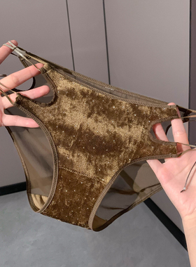 「HS」星光点点*法式绝美性感镂空内裤女舒适2026新款女士三角裤