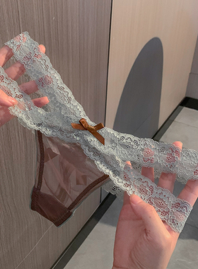 「HS」镂空性感勾人女生纯欲蕾丝内裤女款2026新款女士三角裤纯欲