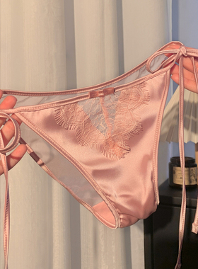 性感勾人内裤女2026新款女士小心机纯欲蕾丝冰丝女生高颜值三角裤