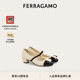 FERRAGAMO菲拉格慕女士新版 新年礼物 Vara扣饰粗跟高跟鞋
