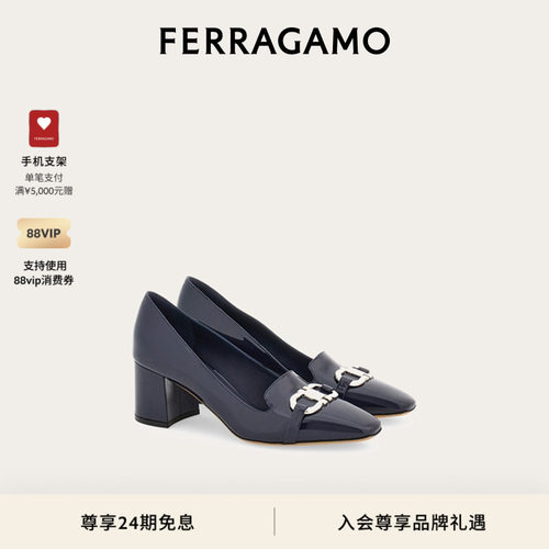 FERRAGAMOGancini扣饰高跟鞋
