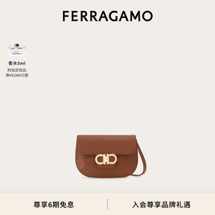 FERRAGAMO菲拉格慕女士Gancini双扣迷你包 6期免息