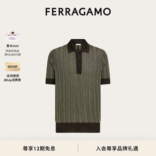 针织短袖 FERRAGAMO菲拉格慕男士 Polo衫 新品