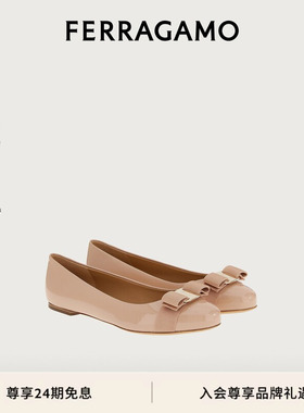 【24期免息】FERRAGAMO菲拉格慕女士VARINA芭蕾舞鞋婚鞋