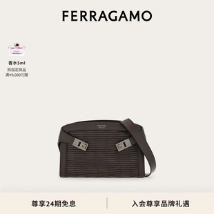 FERRAGAMO菲拉格慕男士 Hug斜挎包 新品