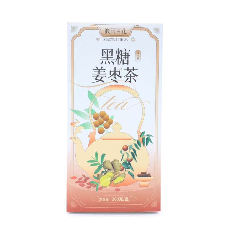 筱雨百花黑糖姜枣茶260g