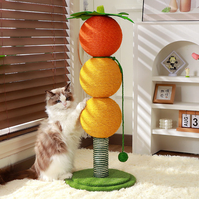 室内专用猫抓板猫抓柱猫咪玩具猫爬架立式磨爪麻绳抓球不掉屑