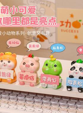 2026新款莫生气小动物树脂公仔桌面摆件盲盒工位解压小摆件治愈系