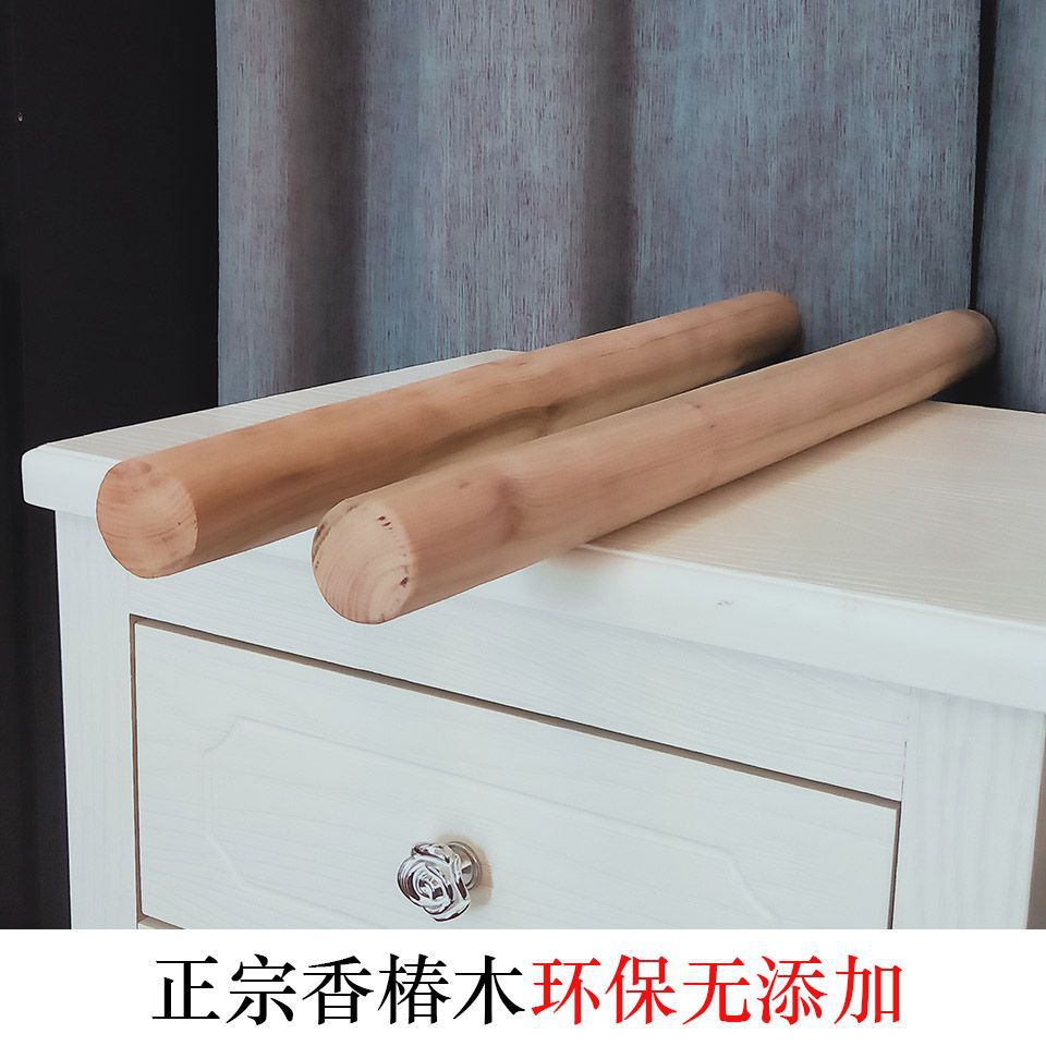 香椿木大擀面杖家用大号加粗实木赶面棍捍面杖饺子皮长杆子小格坤