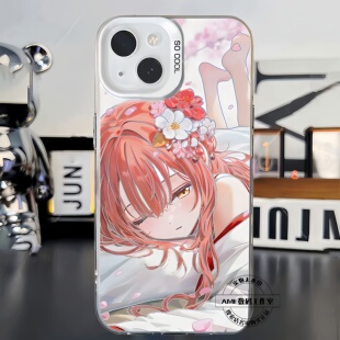 龙族手机壳上杉绘梨衣适用苹果16彩银iphone15二次元华为mate70荣耀gt小米14红米k80至尊iqoo13一加ace5周边