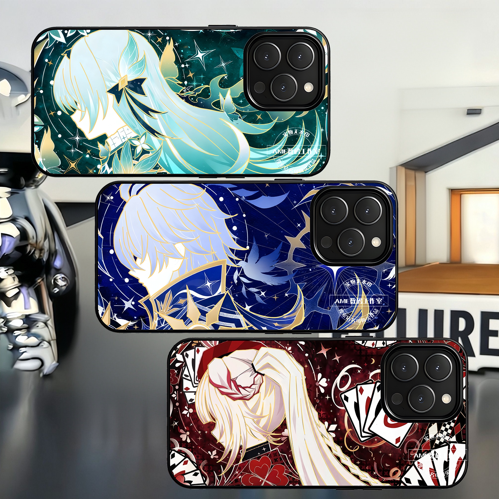 星穹铁道手机壳流萤白厄银狼遐蝶