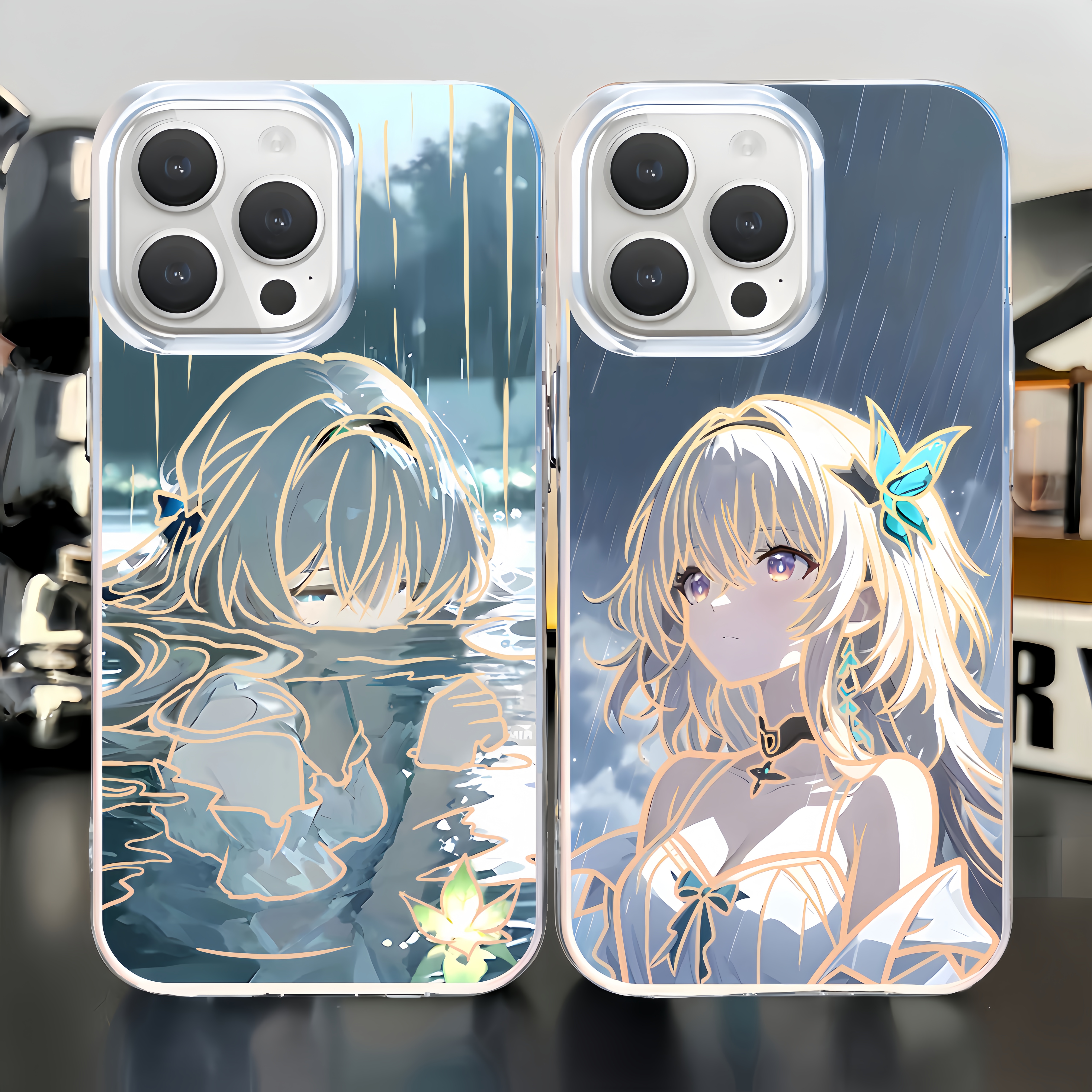 星穹铁道手机壳流萤镜流极光金