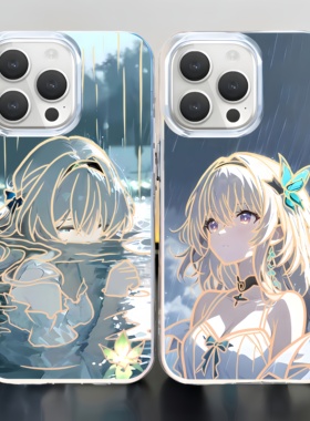 崩坏星穹铁道手机壳流萤适用苹果17极光金iphone16小米17红米k90华为mate70荣耀WINiqoo15防摔neo11一加ace6