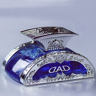 汽车车载香水座创意个性 DAD皇冠香水座香水瓶高档车用摆饰件