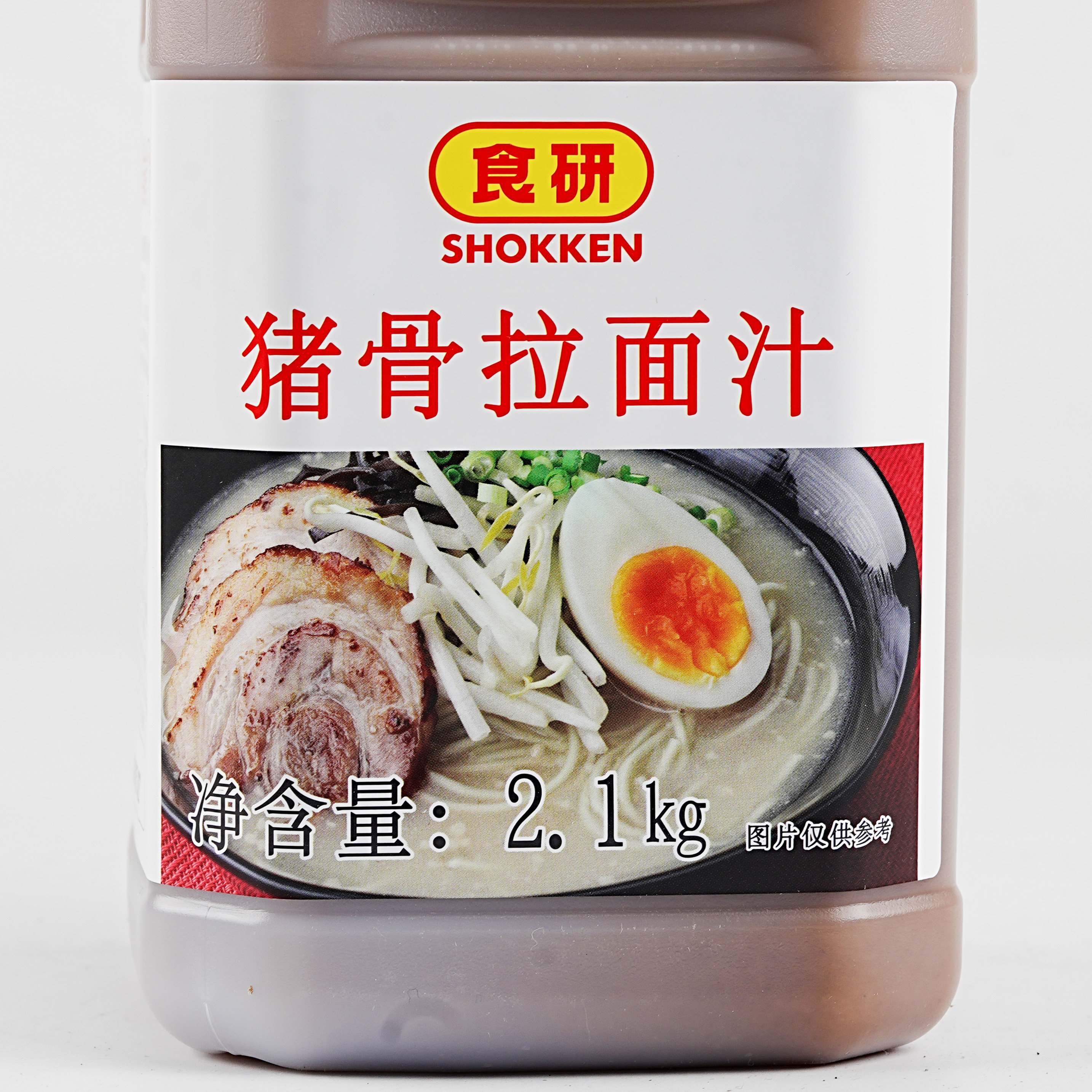 食研猪骨拉面汁 2.1kg骨汤味豚骨拉面猪骨豚骨汤日式拉面汤包邮图片