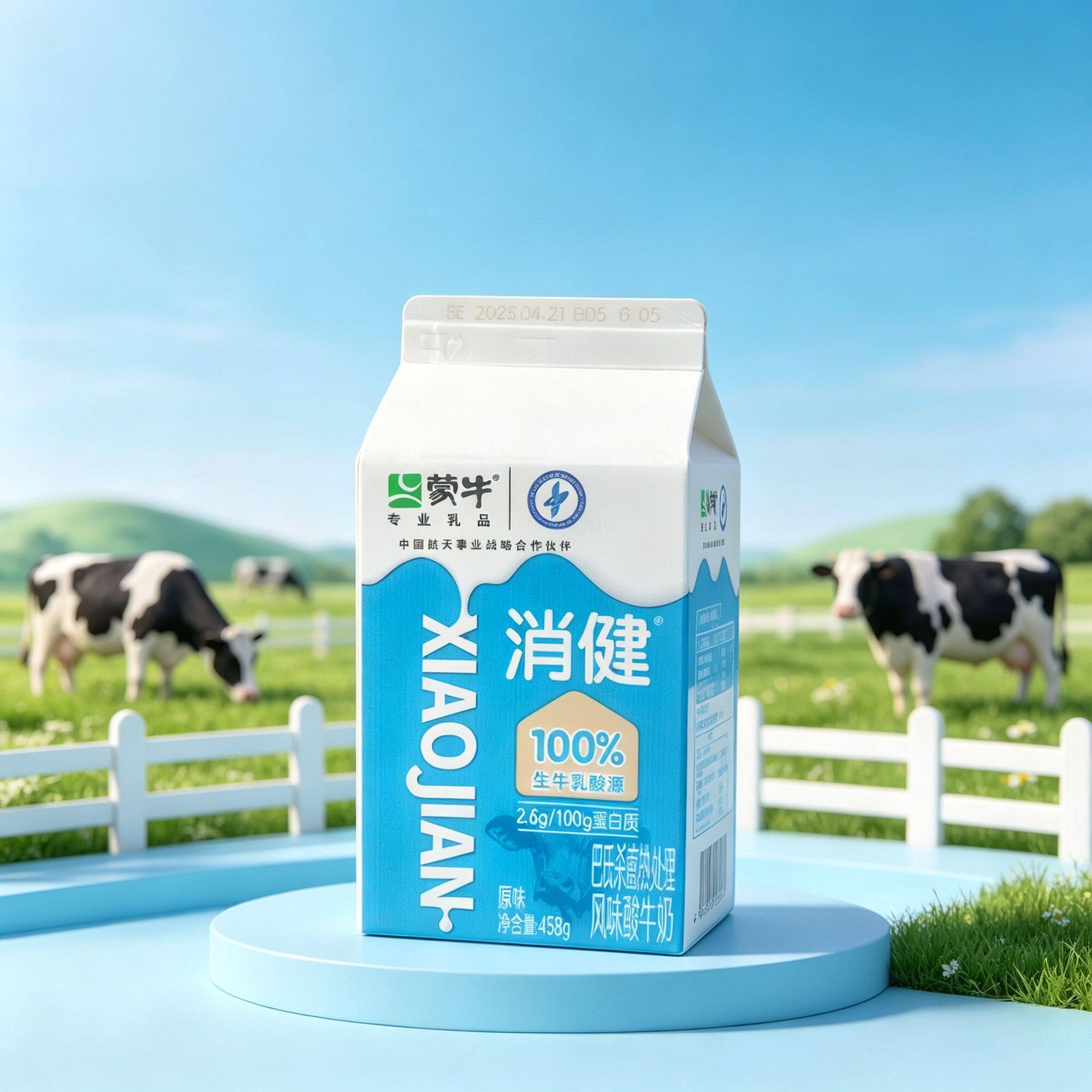 新日期蒙牛蒙牛消健酸奶早餐营养常温学生酸奶生牛乳发酵酸奶整箱
