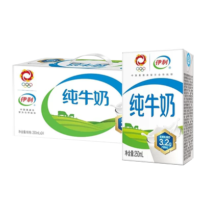 伊利纯牛奶儿童整箱批发