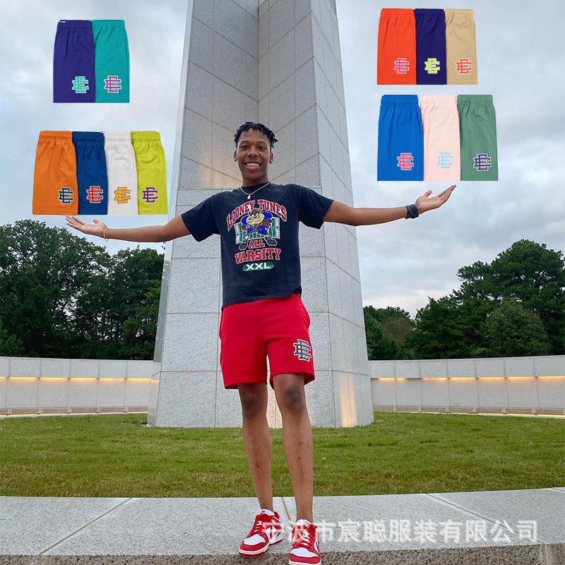 欧美西海岸潮牌Eric Emanuel EE Shorts短裤夏男生健身跑步短裤