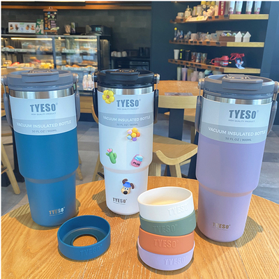 泰硕冰霸杯便携杯套保护套吸管刷