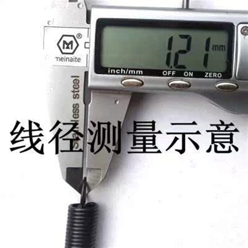 厂促拉簧带钩20拉伸力回位大弹缓冲小G弹弹璜簧强V拉力定制弾簧订