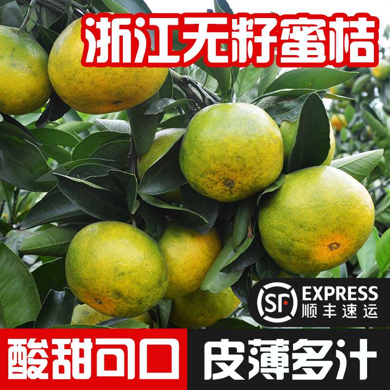 【顺丰】正宗浙江大丰蜜桔5斤