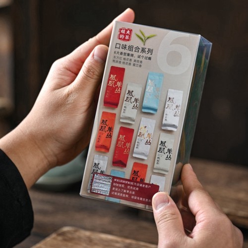 潮州凤凰单丛6大香型品鉴装小泡