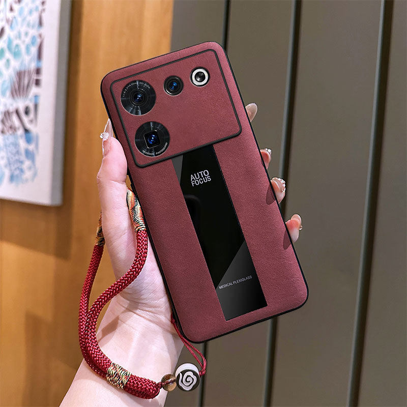 适用努比亚Z50ULTRA手机壳NX712J古风挂绳磨砂新款保护套网红简约高端男女
