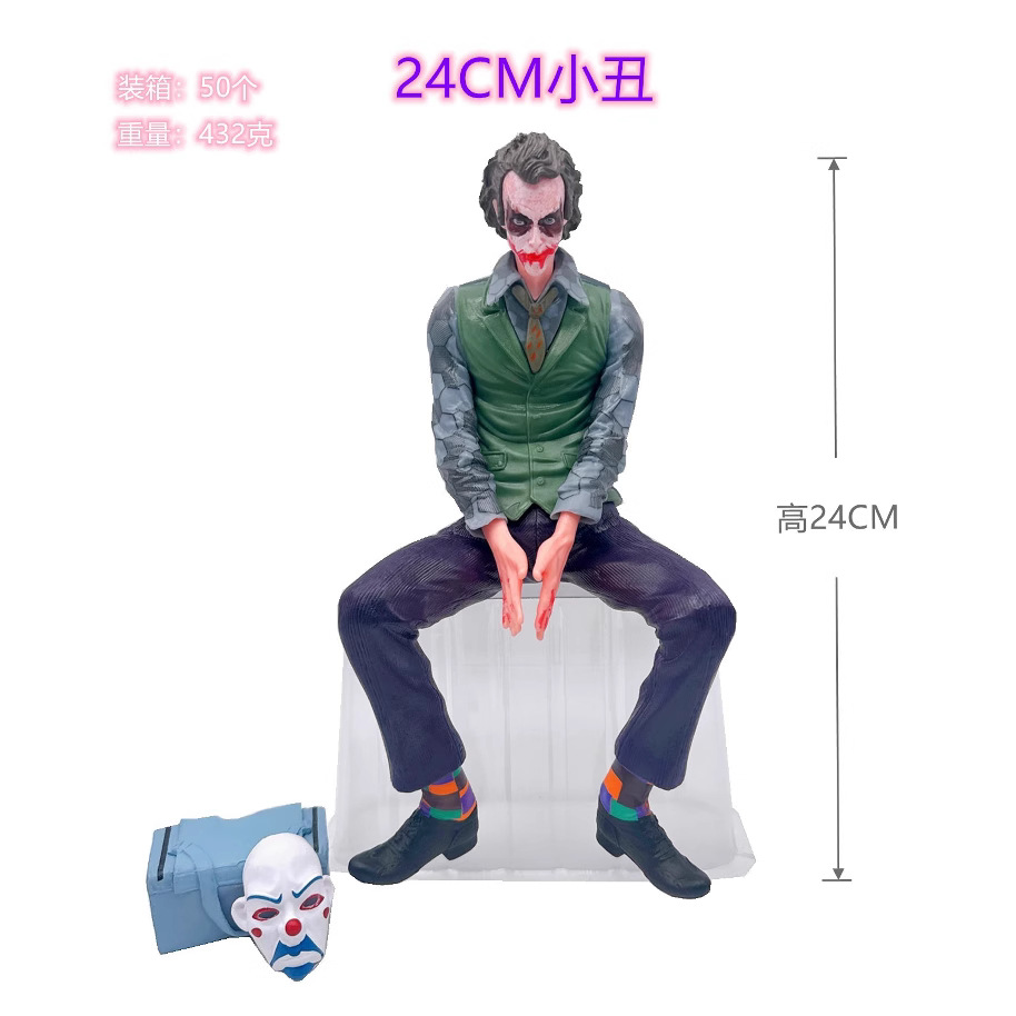 dc 希斯莱杰 美漫 小丑自杀小队手办摆件桌面手办模型