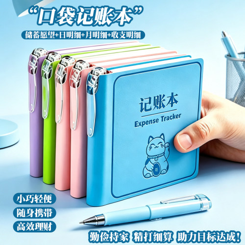 杰科迷你记账本儿童零花钱理财本