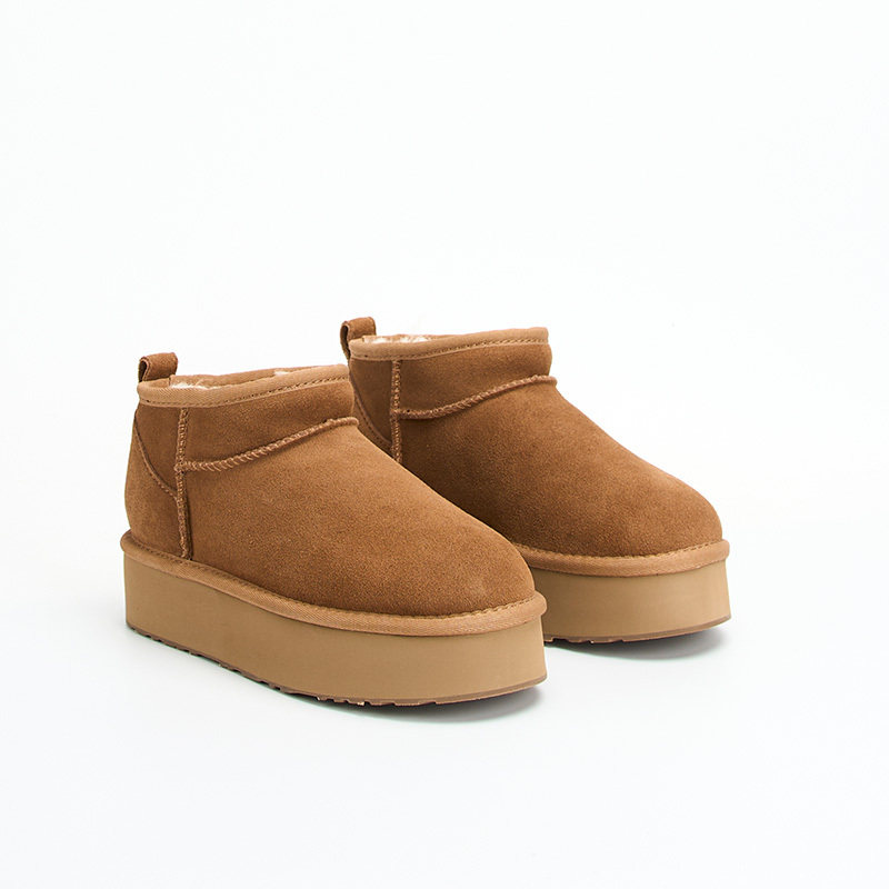 【小敏推荐】真皮真毛雪地靴BA6109,女鞋,时尚休闲鞋,淘宝优惠券,粉丝福利购,淘宝优惠卷