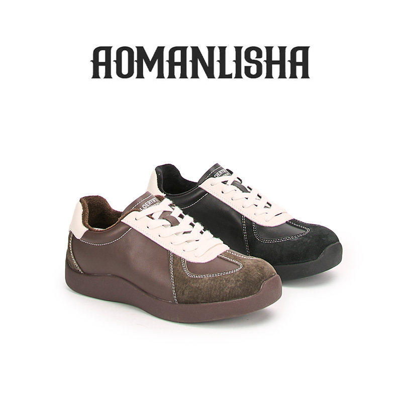 【小敏推荐】牛皮加绒德训鞋JJX93012,女鞋,时尚休闲鞋,淘宝优惠券,粉丝福利购,淘宝优惠卷