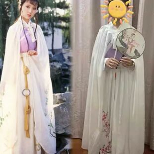 小戏骨红楼梦林黛玉同款贾宝玉服装87版话剧服儿童古装汉服演出服
